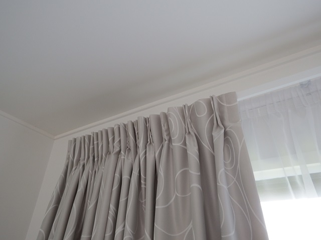 Double Pleats On Track Curtain Gallery Mckenzie House Double Pleats On Track