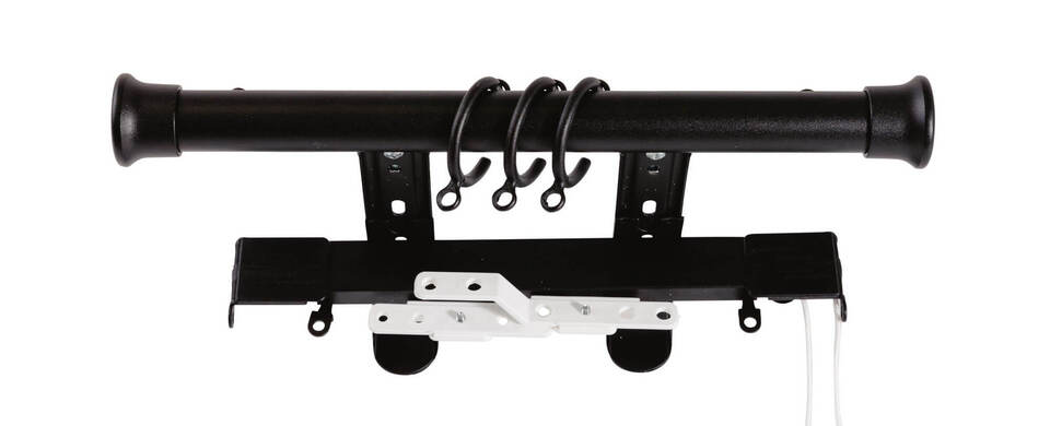 Matisse 25mm C Ring Rod and Ultraglide Track (Cord Drawn)