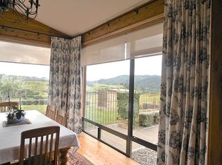 Inverted pleat curtains
