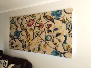 Roman blind in Mews fabric (James Dunlop)