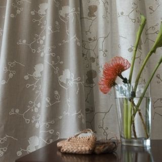 Shop Hemptech Fantails curtain fabric at McKenzie House NZ
