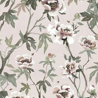 Shop Mokum Peonia linen curtain fabric at McKenzie House NZ