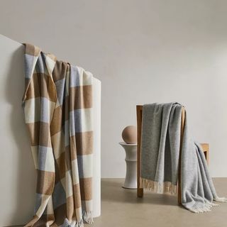 Shop woollen throws and blankets at McKenzie House NZ